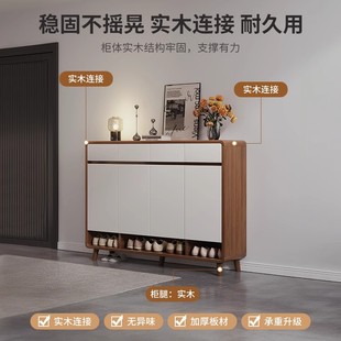 鞋柜高110家用门外门口入户玄关柜一体新款室内过楼道走廊储物柜