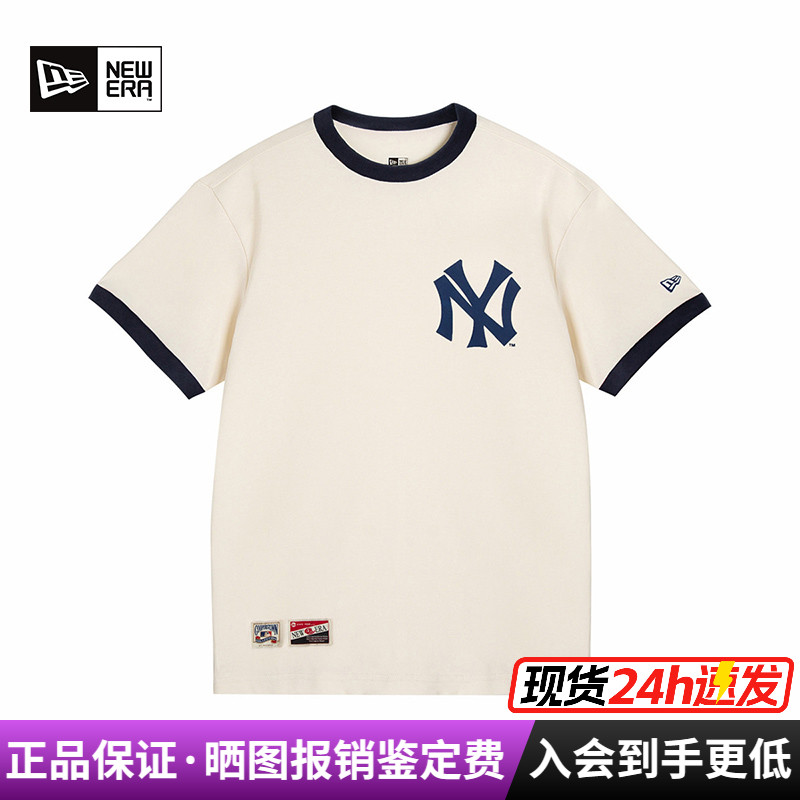 NewEra纽亦华男女款MLB系列CoolEra面料吸湿透气短袖T恤11929727
