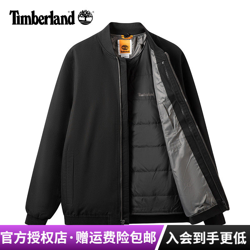 Timberland添柏岚户外男防泼水保暖棉服内胆三合一夹克外套|A6M4N