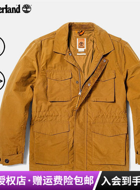 Timberland添柏岚户外男舒适多口袋工装休闲翻领夹克外套|A29SU