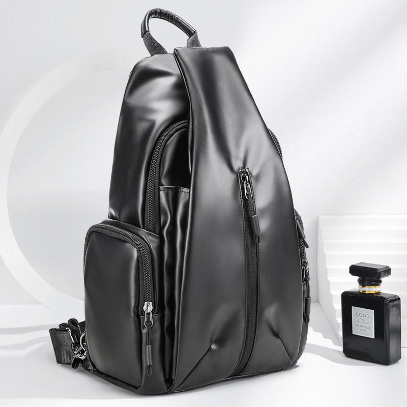 骑行胸包旅行单肩包休闲时尚男包Cycling chest bag shoulder bag