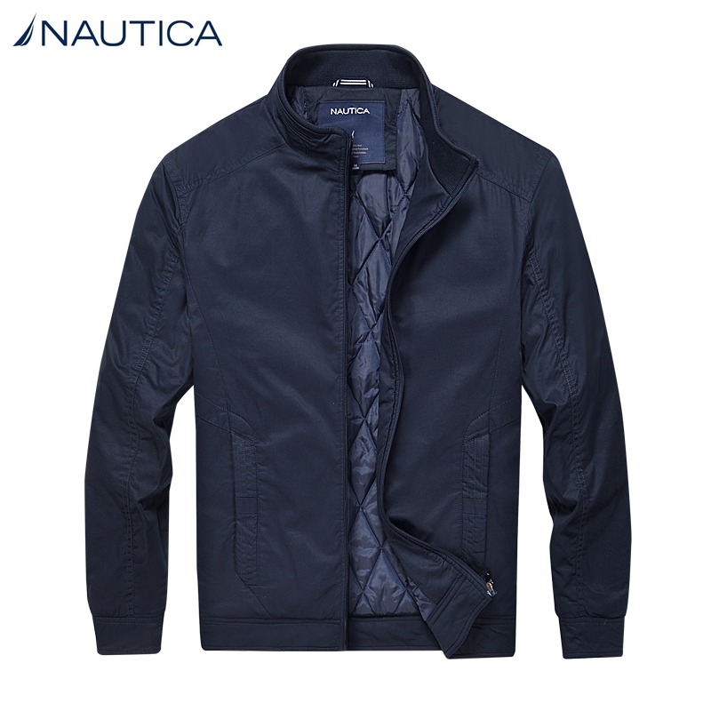 nautica/诺帝卡立领冬季棉衣