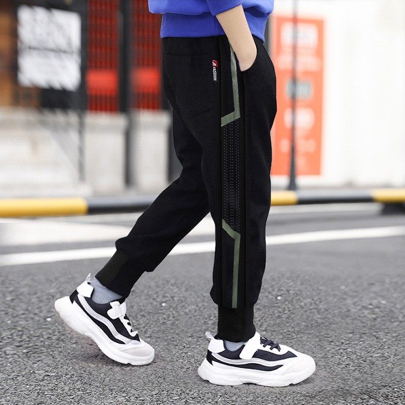 男童牛仔裤秋装大码裤子2023新款春秋中大童直筒宽休闲黑色长裤,童装/婴儿装/亲子装,儿童牛仔裤,淘宝优惠券,粉丝福利购,淘宝优惠卷