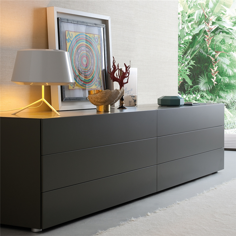 意式极简斗柜收纳柜定制储物柜