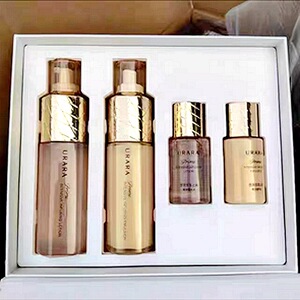 悠莱恒采之能奢宠精华水乳白金水乳套装礼盒送水50ml+乳液50ml