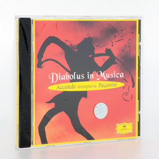 进口 阿卡多CD碟4498582小提琴经典 帕格尼尼 颤音 名曲 魔鬼 原版