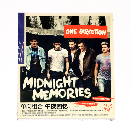 单向组合:午夜回忆(CD)One Direction第3张专辑 新索音乐