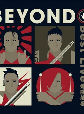 官方正版 Beyond专辑 Best Live 最佳现场 CD唱片 台北香港演唱会