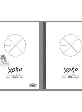 正版专辑EXO-M 1st Album XOXO Hugs Ver 亲亲抱抱 CD+歌词册海报