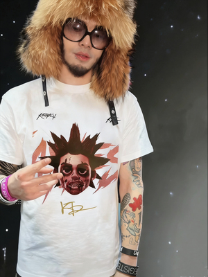 thom偷米同款livehouse巡演26SS THOME KT2演唱会周边人像短袖T恤