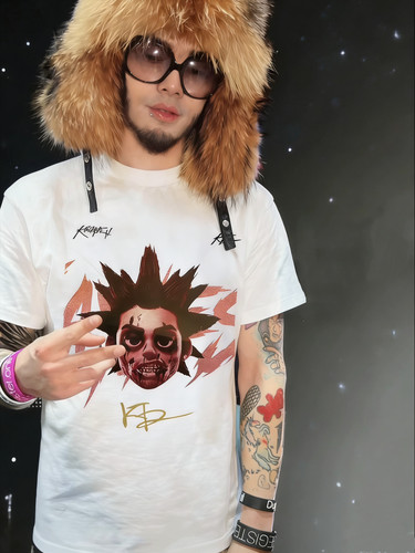 thom偷米同款livehouse巡演26SS THOME KT2演唱会周边人像短袖T恤