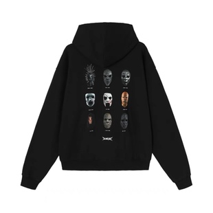 美式 face鬼脸乐队连帽卫衣帽衫 复古街头男女 法老ghost 2727WORLD