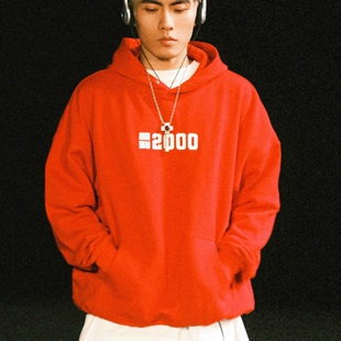 邦BANG x KEY.L刘聪「回到2000」专辑联名连帽卫衣 情侣上衣帽衫