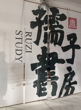 超大透明宽门幅双面半透明纱布画