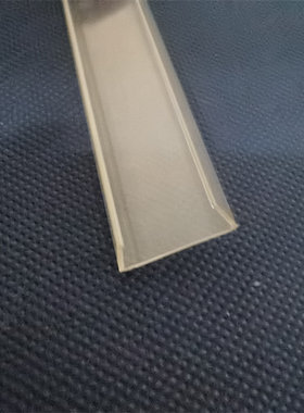 LED灯带卡槽吊顶灯条固定直线卡扣电视转角PVC透明特大号