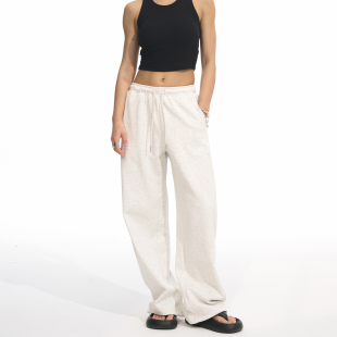 运动裤 宽松长裤 松紧腰可收脚口两穿休闲裤 Decemarch春夏宽松卫裤