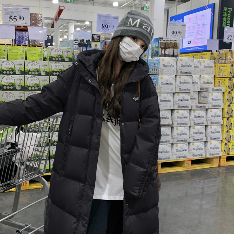 【大货已出】冬季数据好长款连帽棉服ZB175F8178棉服P195K298，女装棉衣/棉服，小麦子服饰