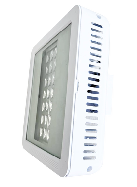 szsw7280LED雨棚灯方形站台灯地铁高铁机场明装led工程防水平板灯