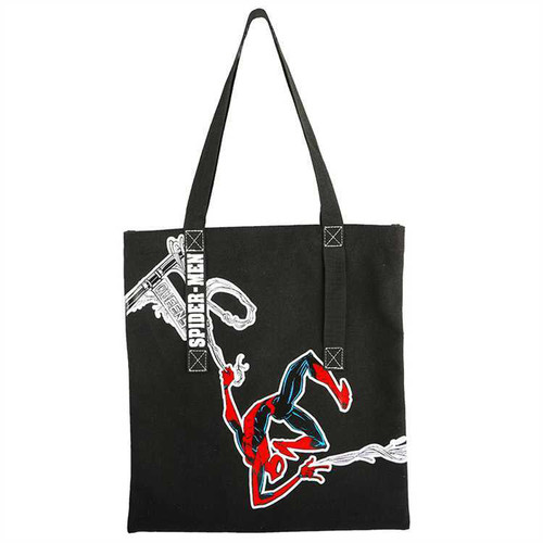 迪士尼学生帆布补课袋美术包可爱卡通印花手提补习袋