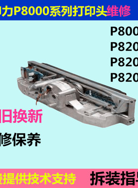 普印力P8000H打印头P8203HP8003HP8206HP8208H打印头打印锤维修