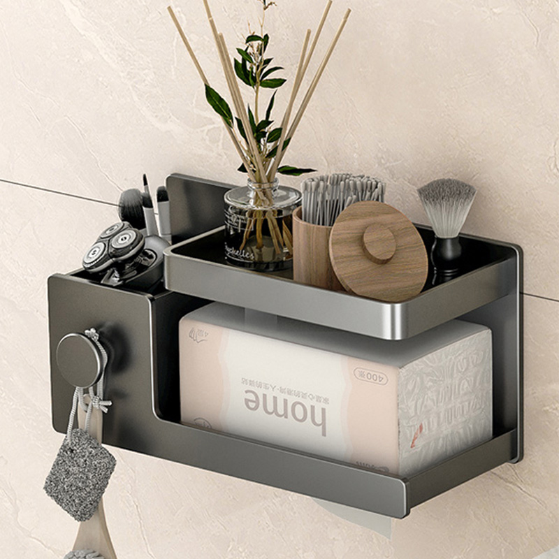 免打孔 抽纸卷纸统统可收纳