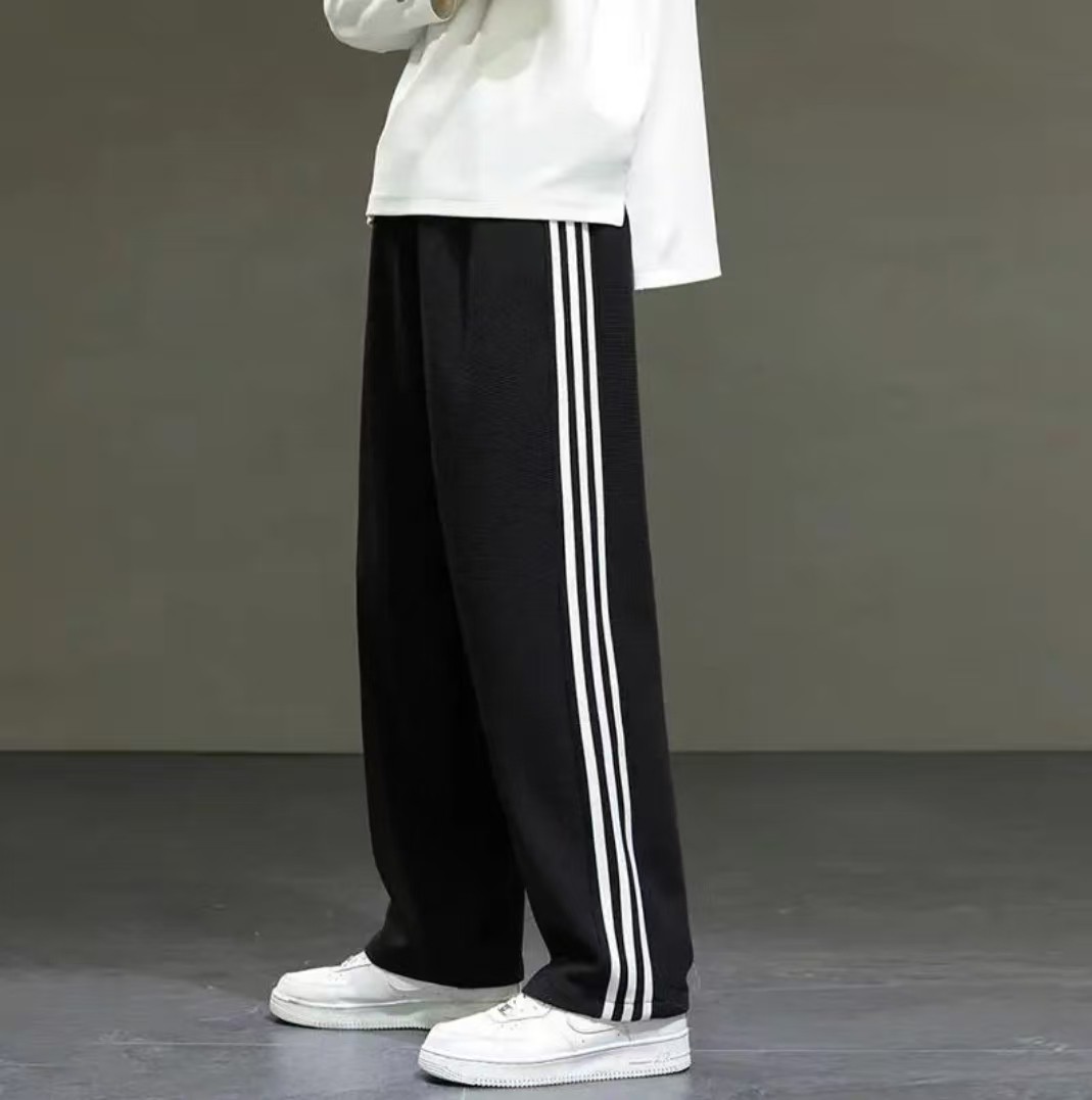 【100%纯棉】-秋冬男女同款-纯棉运动裤百搭直筒宽松休闲裤,男装,休闲裤,淘宝优惠券,粉丝福利购,淘宝优惠卷