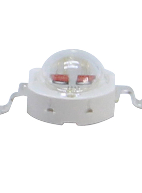 大功率LED灯珠5W红色仿流明光宏42MI 620到630nm红色绿色双芯并联