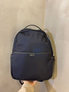 香港專櫃代購agnes b.簡約百搭防水尼龍男女雙肩背包書包 22春夏