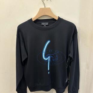 香港专柜代购agnes b.G字logo字母百搭长袖圆领卫衣 24秋冬女装