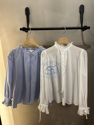 長袖衬衫香港專櫃代購24春夏時尚