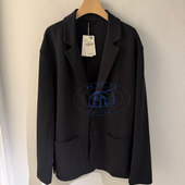 25春夏男款 香港專櫃代购 時尚純色通勤長袖 西裝外套 agnes