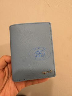 香港专柜代购agnes b.经典款品牌logo男女款证件卡套钱包 24秋冬
