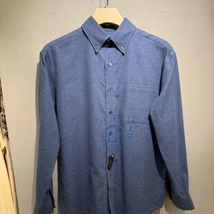 香港专柜代购agnes b.HOMME纯色百搭长袖经典时尚衬衫 24秋冬男装