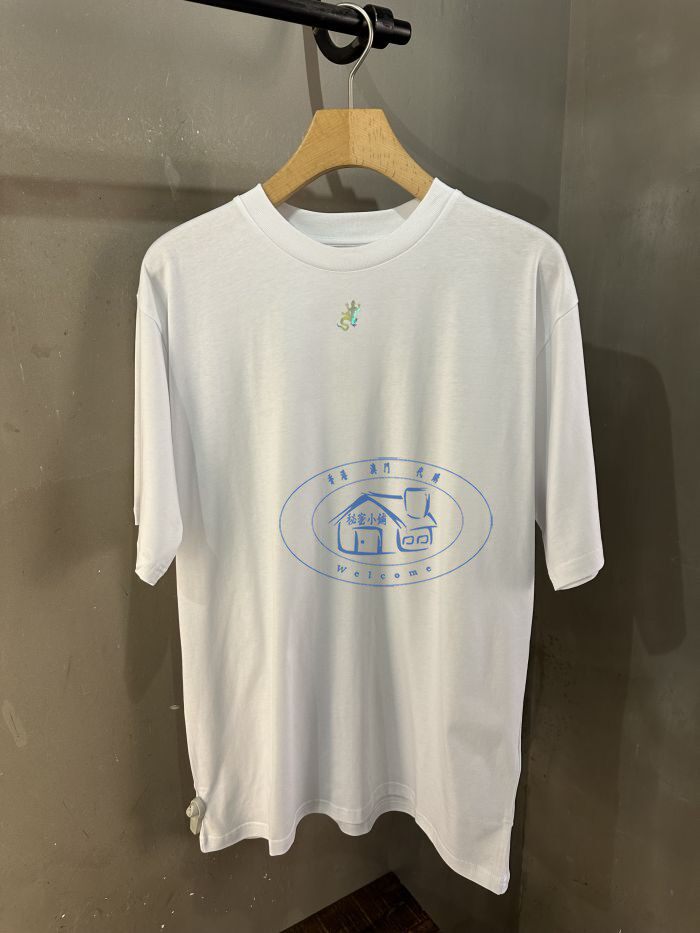 homme小蜥蜴logo短袖圓領百搭t恤 24春夏男