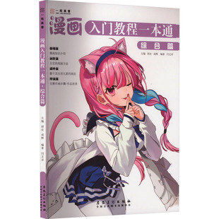 漫画入门教程一本通 综合篇 安徽美术出版社 胡宏,成辉 编 绘画（新）  KC