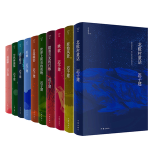 迟子建作品自选集全套10册 北极村童话+原始风景+秧歌+踏着越高的行板+世界上所有的夜晚+起舞+逆行精灵+空色林澡屋+福翩翩K