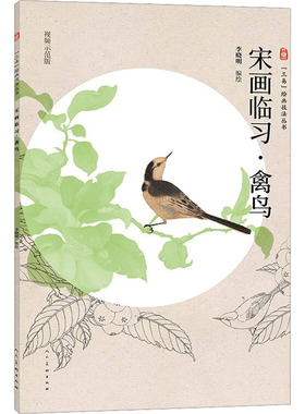 三易绘画技法丛书 宋画临习 禽鸟 人民美术出版社 李晓明 绘 绘画（新）