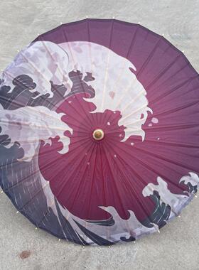 阴阳师神乐漆绘川行道具伞