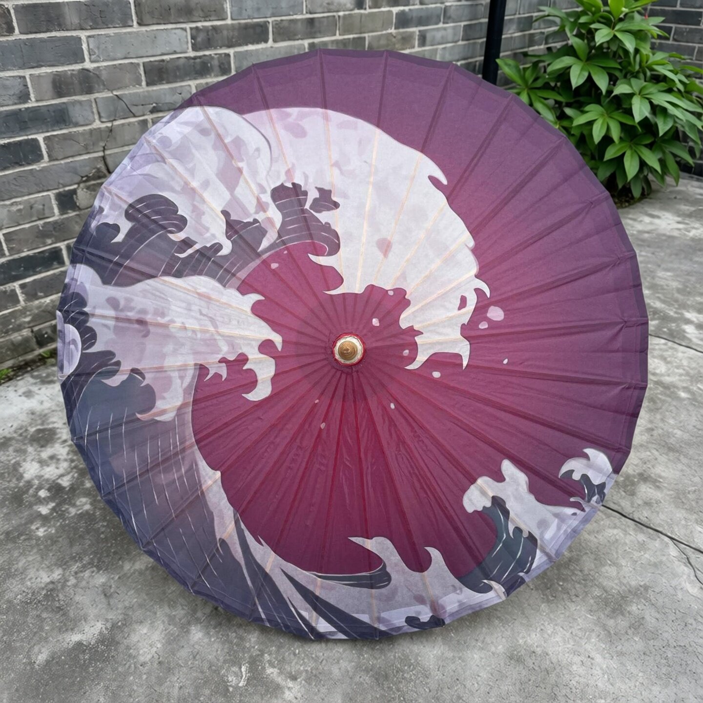 阴阳师神乐漆绘川行道具伞