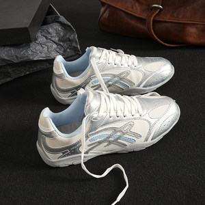 【商场同款】德训鞋女鞋子复古增高2026春季新款爆百搭女士运动休