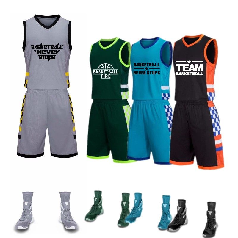 个性球衣篮球服定制套装男大学生球衣比赛篮球队服运动服训练背心