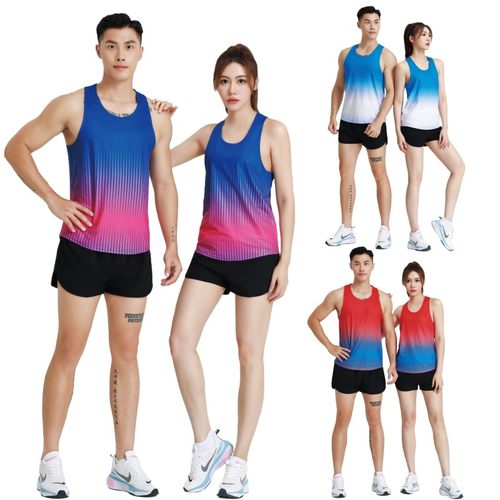 3fashion男女款田径服跑步竞技