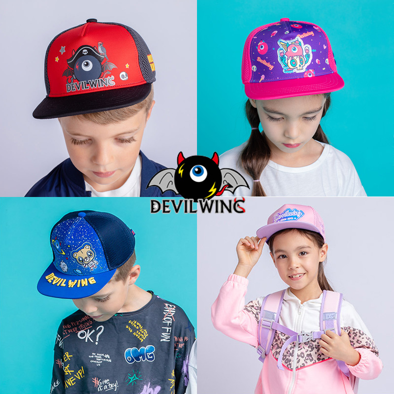 韩国正品儿童帽子男孩女生4-10岁春夏秋网眼棒球帽鸭舌帽平檐潮品