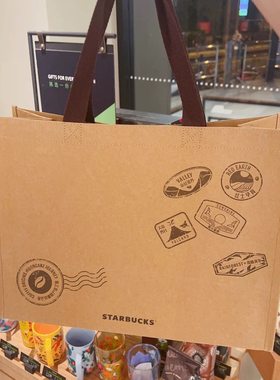 星巴克月饼星悦包包礼袋