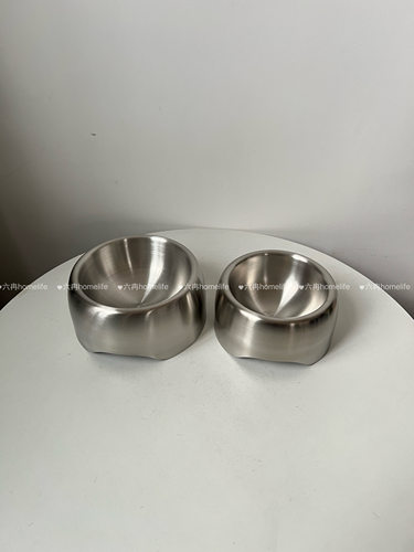 加厚一体18/10不锈钢宠物碗！猫碗狗碗宠物用品