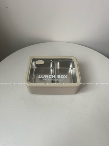 全身可微波炉！304不锈钢分格饭盒便携餐盒防烫密封保鲜盒便当盒