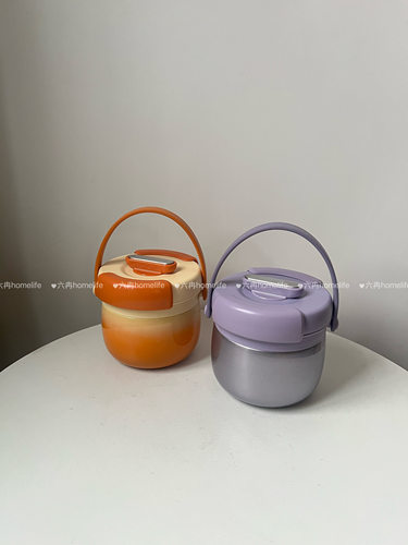 锁温盾！食品级304不锈钢双层保温饭盒保温提锅真空保温饭盒汤桶