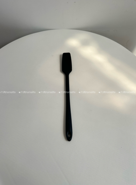 食品级黑色硅胶果酱勺硅胶果酱抹刀长柄搅拌勺