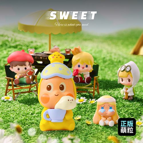 泡泡玛特萌粒跟我去郊游SP星星人