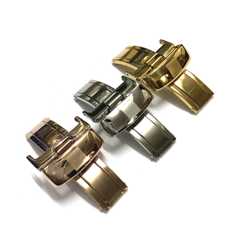 代用天梭1853力洛克t085表扣俊雅库图杜鲁尔t063皮带蝴蝶扣子18mm